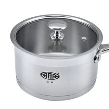 欧典304不锈钢三层复合底单柄奶锅SA 12005评测 现代厨房的实用小帮手